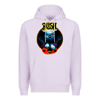Lilac rush transparent Premium Hoodie - linhVisuals