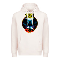 Pale Pink rush transparent Premium Hoodie - linhVisuals