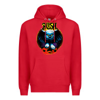 Red rush transparent Premium Hoodie - linhVisuals