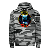 Slate Camo rush transparent Premium Hoodie - linhVisuals