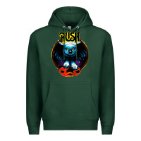 Sports Green rush transparent Premium Hoodie - linhVisuals