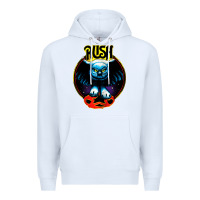 White rush transparent Premium Hoodie - linhVisuals