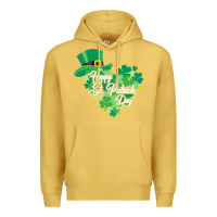 Antique Gold happy st patricks day funny irish Premium Hoodie - linhVisuals