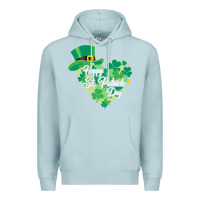 Blue Mist happy st patricks day funny irish Premium Hoodie - linhVisuals