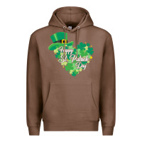 Chestnut happy st patricks day funny irish Premium Hoodie - linhVisuals