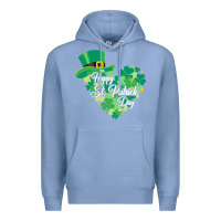 Colony Blue happy st patricks day funny irish Premium Hoodie - linhVisuals