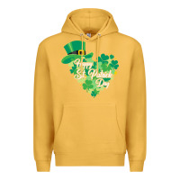 Mustard happy st patricks day funny irish Premium Hoodie - linhVisuals