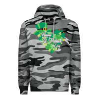 Slate Camo happy st patricks day funny irish Premium Hoodie - linhVisuals
