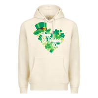 Tofu happy st patricks day funny irish Premium Hoodie - linhVisuals