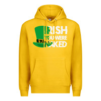 Lemon irish you were naked funny st patrick day Premium Hoodie - linhVisuals