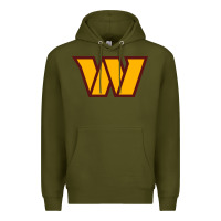Army Green washington sports Premium Hoodie - linhVisuals
