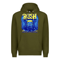 Army Green Rush 1975 Premium Hoodie - linhVisuals