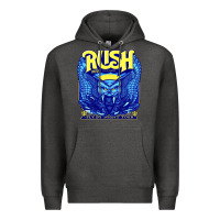 Charcoal Heather Rush 1975 Premium Hoodie - linhVisuals