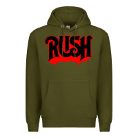 Army Green rush rock Premium Hoodie - linhVisuals