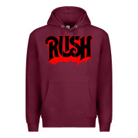 Burgundy rush rock Premium Hoodie - linhVisuals