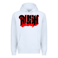 White rush rock Premium Hoodie - linhVisuals