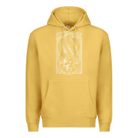Antique Gold edgar allen poe the raven nevermore t shirt Premium Hoodie - linhVisuals