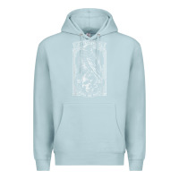 Blue Mist edgar allen poe the raven nevermore t shirt Premium Hoodie - linhVisuals