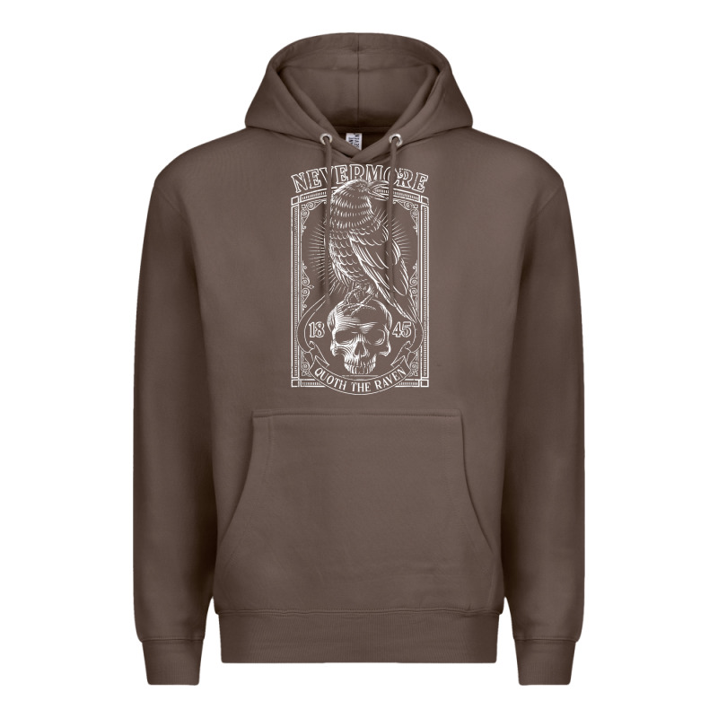 Edgar Allen Poe The Raven Nevermore T Shirt Premium Hoodie by linhVisuals | Teevron