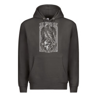 Smoke edgar allen poe the raven nevermore t shirt Premium Hoodie - linhVisuals