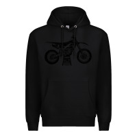 Black YZ450F Eli Tomac Motorcycles Premium Hoodie - linhVisuals