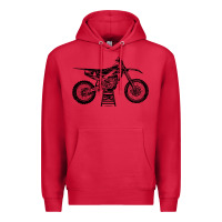 Cardinal YZ450F Eli Tomac Motorcycles Premium Hoodie - linhVisuals