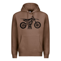 Chestnut YZ450F Eli Tomac Motorcycles Premium Hoodie - linhVisuals