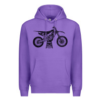 Purple YZ450F Eli Tomac Motorcycles Premium Hoodie - linhVisuals