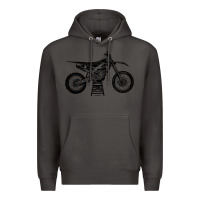 Smoke YZ450F Eli Tomac Motorcycles Premium Hoodie - linhVisuals