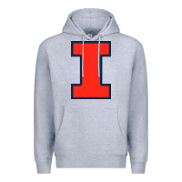 Heather Grey illinois fighting illini Premium Hoodie - linhVisuals