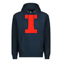Navy illinois fighting illini Premium Hoodie - linhVisuals