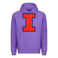 Purple illinois fighting illini Premium Hoodie - linhVisuals