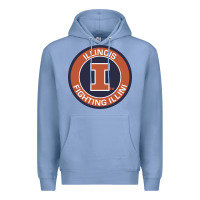 Colony Blue illinois fighting illini Premium Hoodie - linhVisuals