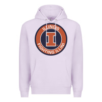 Lilac illinois fighting illini Premium Hoodie - linhVisuals