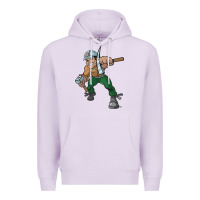 Lilac montana technological university orediggers vectorized Premium Hoodie - linhVisuals