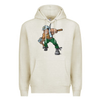 Oatmeal Heather montana technological university orediggers vectorized Premium Hoodie - linhVisuals