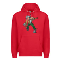 Red montana technological university orediggers vectorized Premium Hoodie - linhVisuals