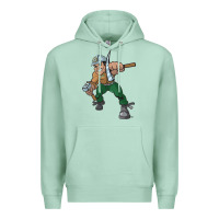 Seafoam montana technological university orediggers vectorized Premium Hoodie - linhVisuals