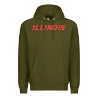 Army Green illinois fighting illini Premium Hoodie - linhVisuals