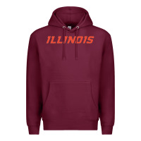 Burgundy illinois fighting illini Premium Hoodie - linhVisuals