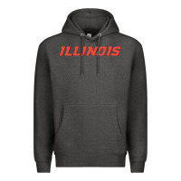 Charcoal Heather illinois fighting illini Premium Hoodie - linhVisuals