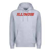 Heather Grey illinois fighting illini Premium Hoodie - linhVisuals