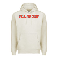 Oatmeal Heather illinois fighting illini Premium Hoodie - linhVisuals