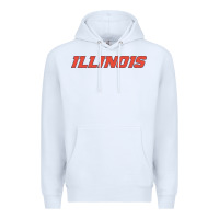 White illinois fighting illini Premium Hoodie - linhVisuals