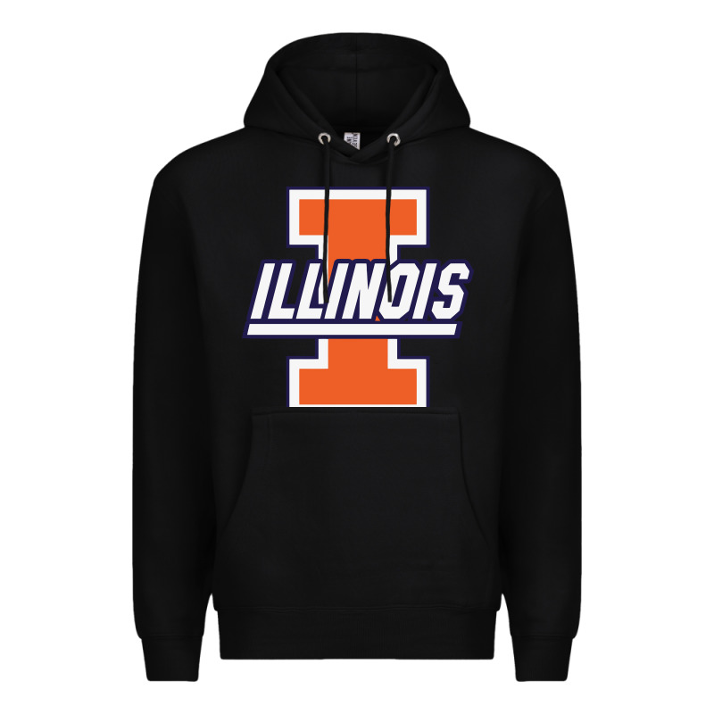 Illinois Fighting Illini Premium Hoodie by linhVisuals | Teevron