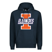 Navy illinois fighting illini Premium Hoodie - linhVisuals