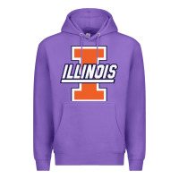 Purple illinois fighting illini Premium Hoodie - linhVisuals