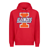 Red illinois fighting illini Premium Hoodie - linhVisuals