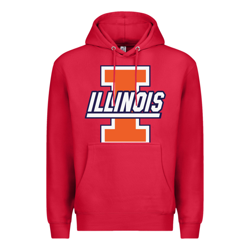 Illinois Fighting Illini Premium Hoodie by linhVisuals | Teevron