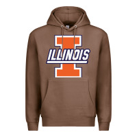 Chestnut illinois fighting illini Premium Hoodie - linhVisuals